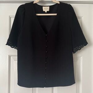 Sézane Thalia Blouse, size 6 FR 38, new without tags
